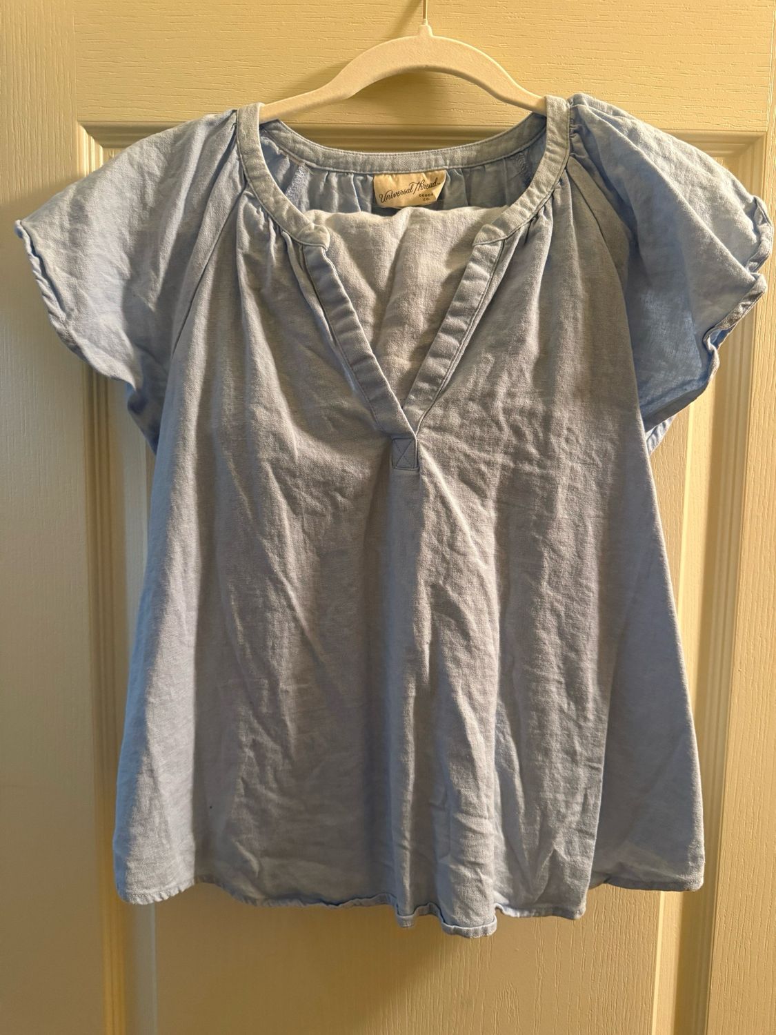 Light Blue/ Denim Shorts Set