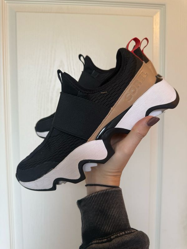 Black Sorel Slip On Sneakers