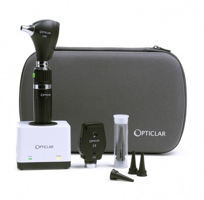 Opticlar S1 Diagnostic Set - E-Lithium, Desk Rechargeable, 1 Handle