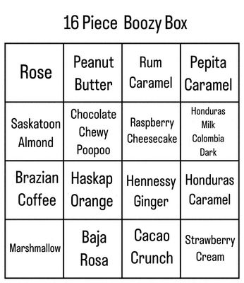 16 Piece Boozy Box