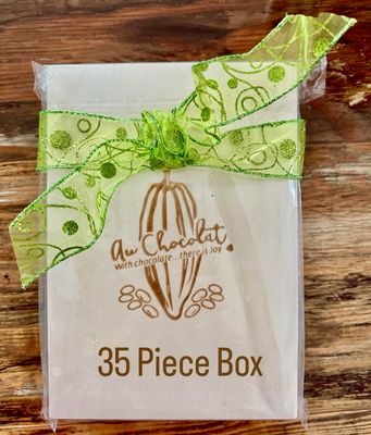 35 Piece Big Wooden Box