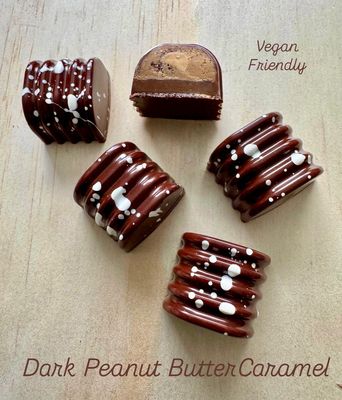 Dark Peanut and Caramel -DF (vegan)