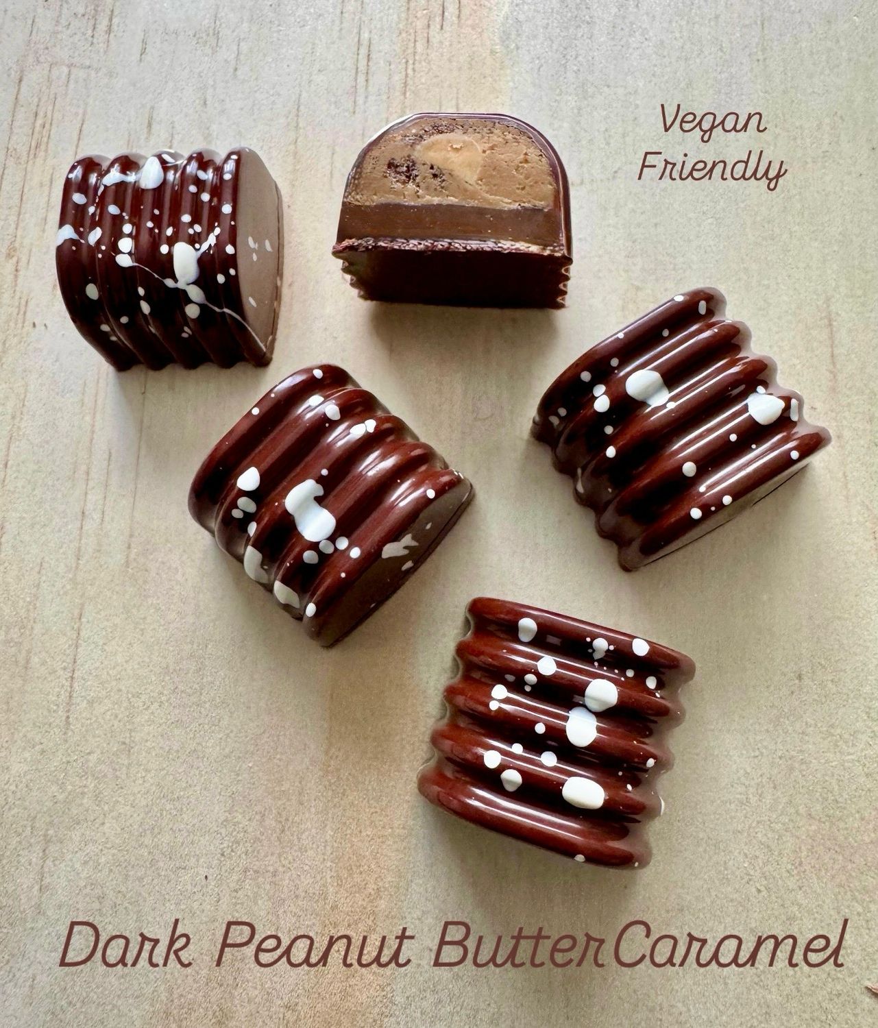 Dark Peanut and Caramel -DF (vegan)