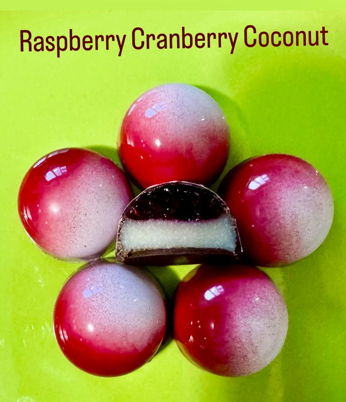 Raspberry-Cranberry Coconut