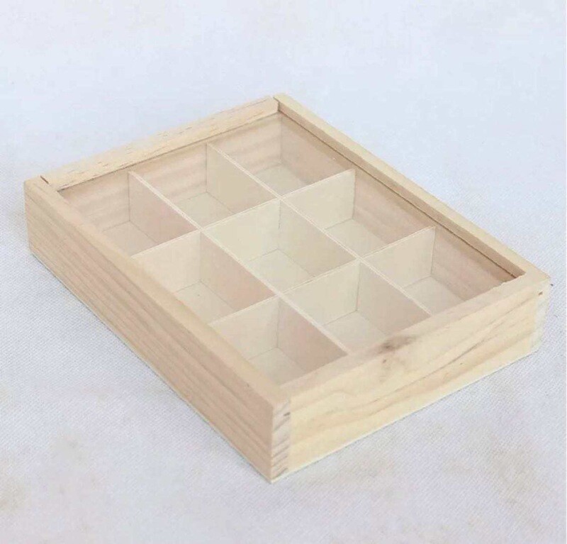9 Piece Wooden Window Box - You Choose