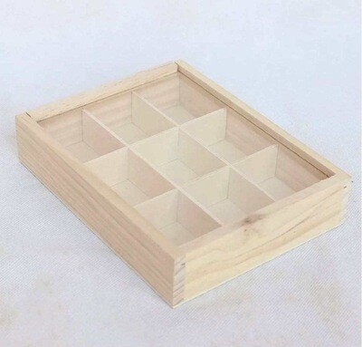 9 Piece Wooden Window Box - You Choose