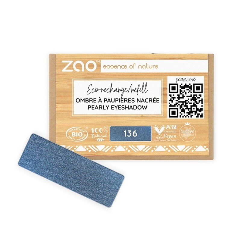 Zao Make-Up oogschaduw 136 (Blue Night)