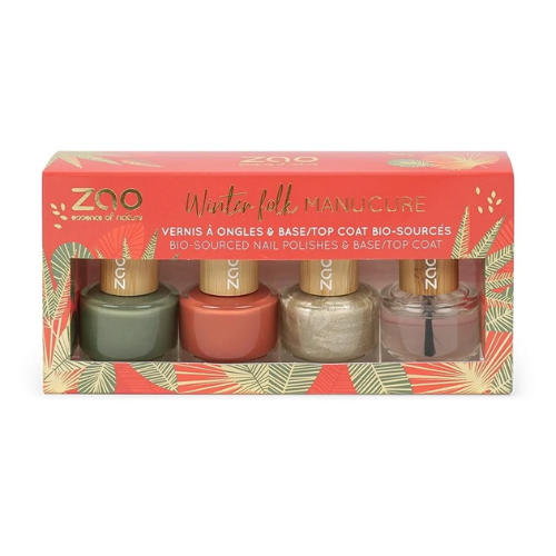 Zao Make-Up Nailpolish Box Winter Folk