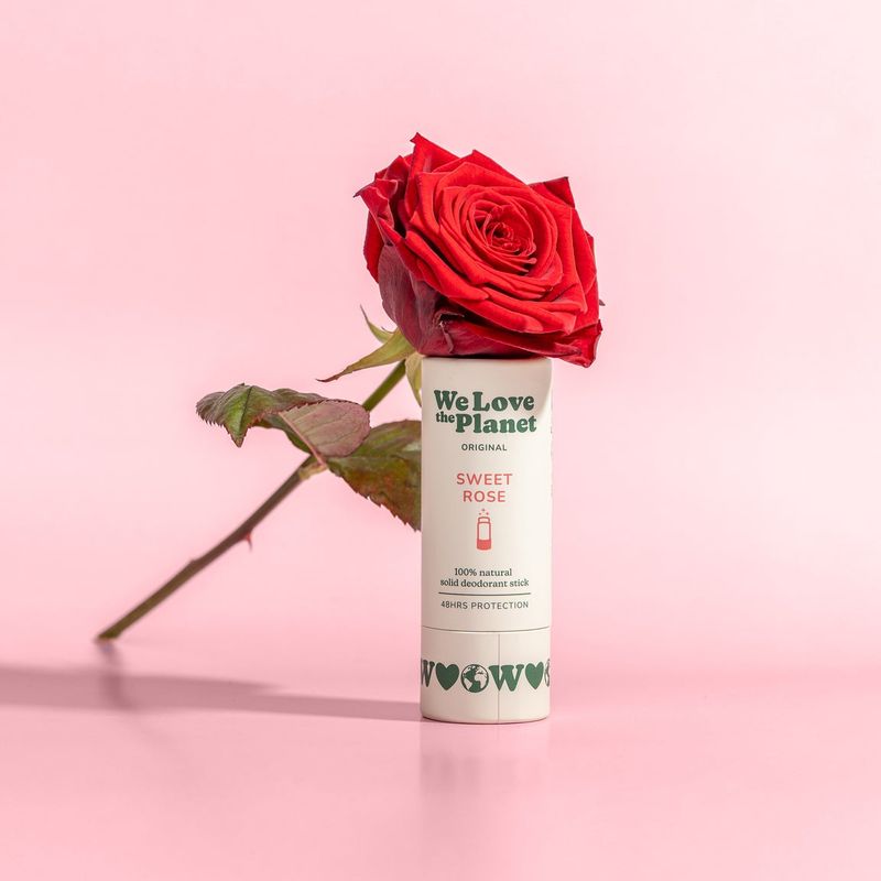 Deodorant Stick Sweet Rose