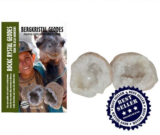 Geode bergkristal Geode bergkristal