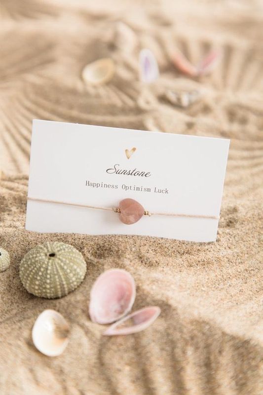 Armbandje Zonnesteen- Sunstone