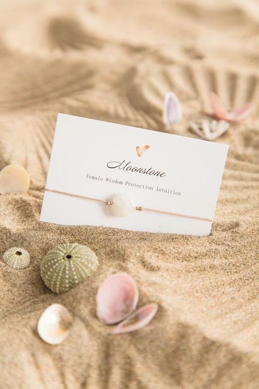 Armbandje Maansteen - Moonstone