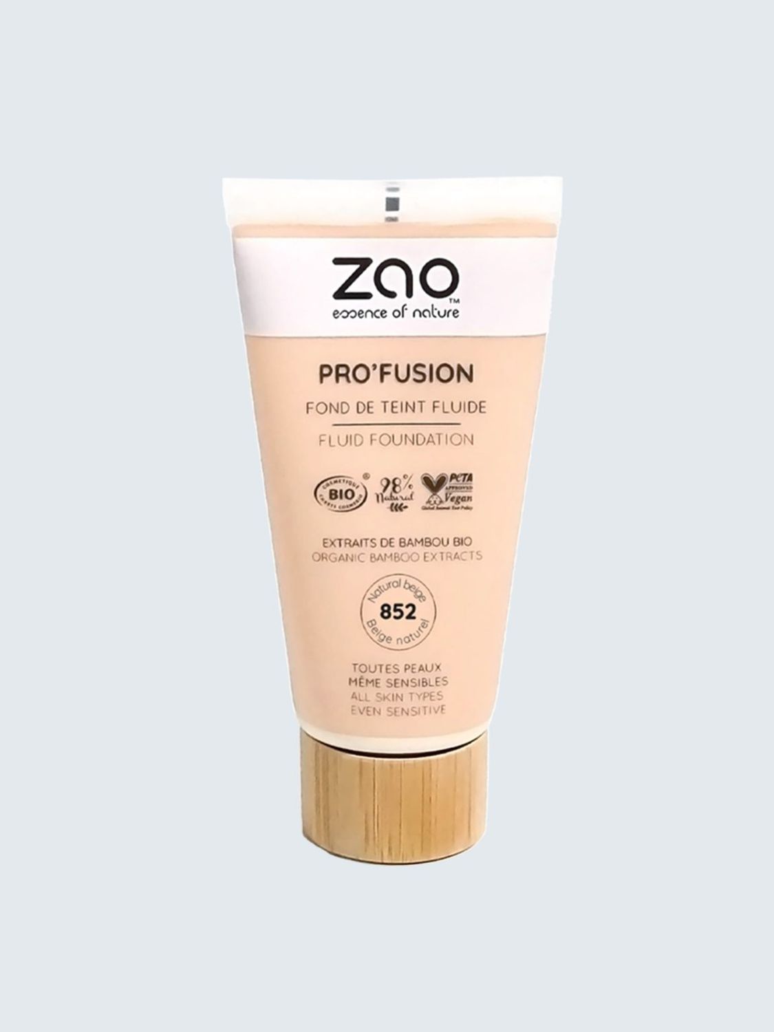 Vloeibare foundation 852 (Natural Beige) Vloeibare foundation 852 (Natural Beige)