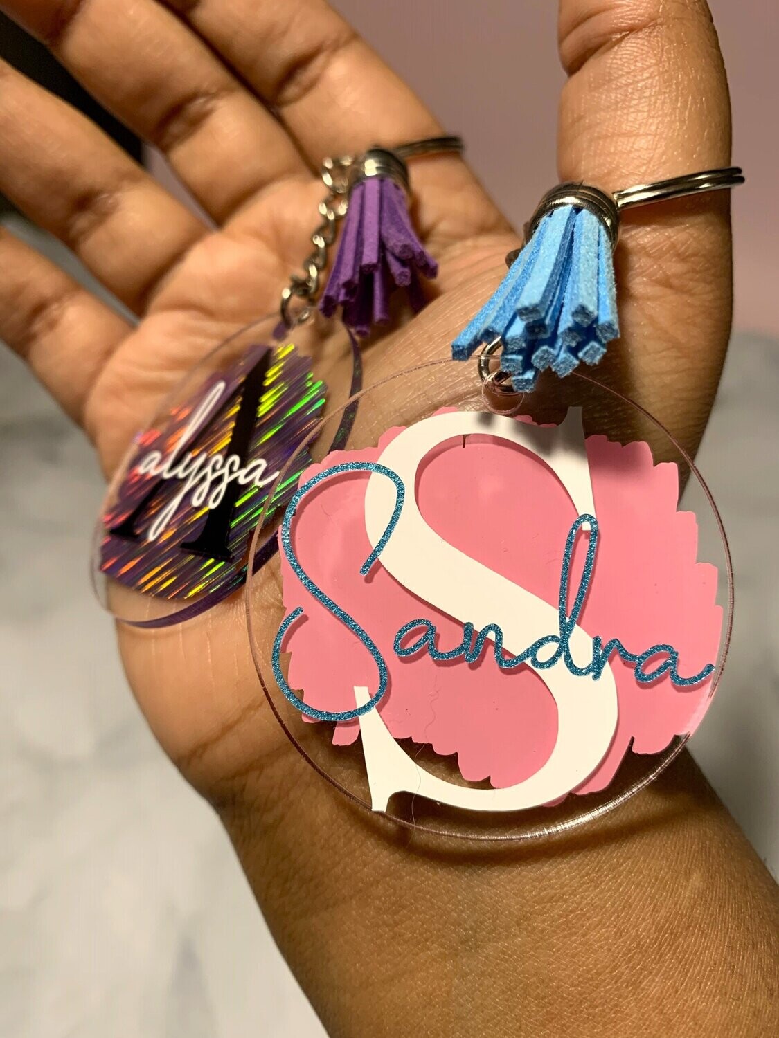 Name Keychains