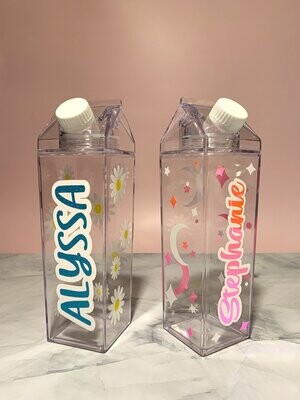 Milk Carton Bottles