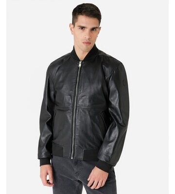 TRUSSARDI JACKET SOFT TOUCH LEATHER