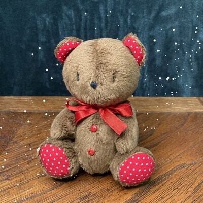 Handmade Teddy Bear with Movable Arms and Legs