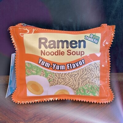 Ramen Instant Noodle Soup Crossbody Vinyl Bag