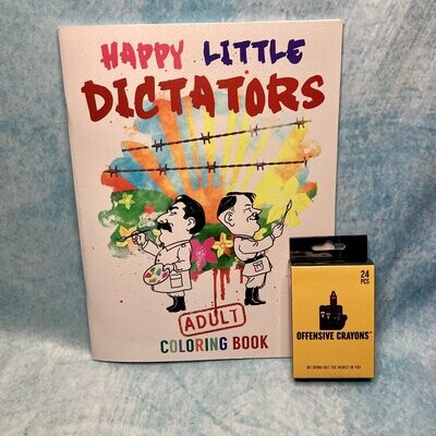 Offensive Coloring Book and Crayon Set