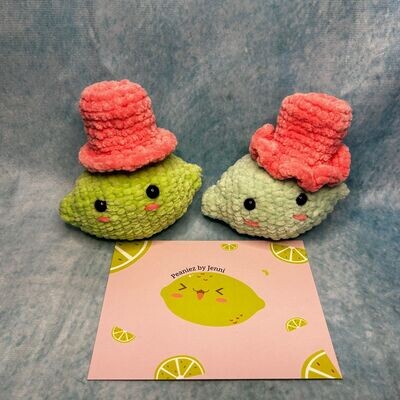 Peaniez: Ms. Citron Vert Amigurumi Crochet Limes