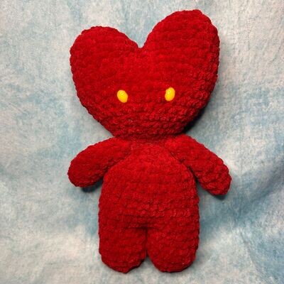 Peaniez: Valentine's Day "Amoura" Amigurumi Crochet Alien #1