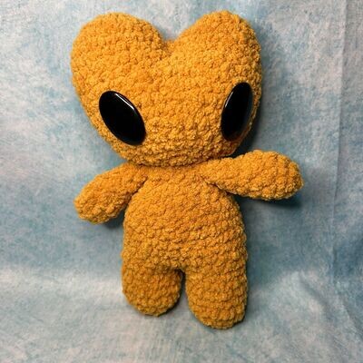 Peaniez: Valentine's Day "Amoura" Amigurumi Crochet Alien #5
