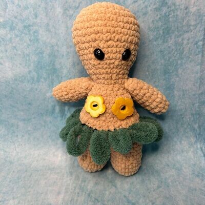 Peaniez: "Lula" Amigurumi Crochet Hula Alien