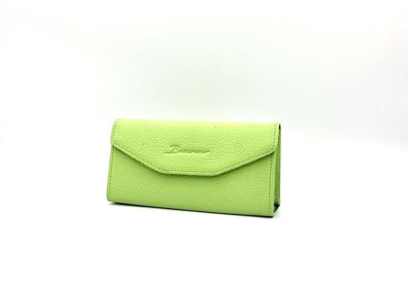 ETUI LUNETTES PORTE CARTES RFID BEAUMOUR VERT