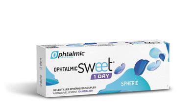 OPHTALMIC SWEET 1 DAY SPHERIC 30L