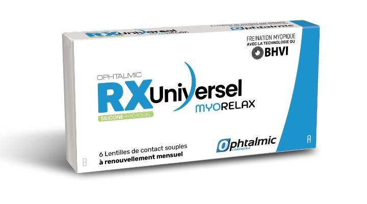 OPHTALMIC RX UNIVERSEL MYORELAX SPHERIC
