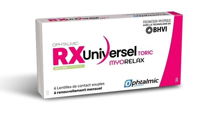 OPHTALMIC RX UNIVERSEL MYORELAX TORIC