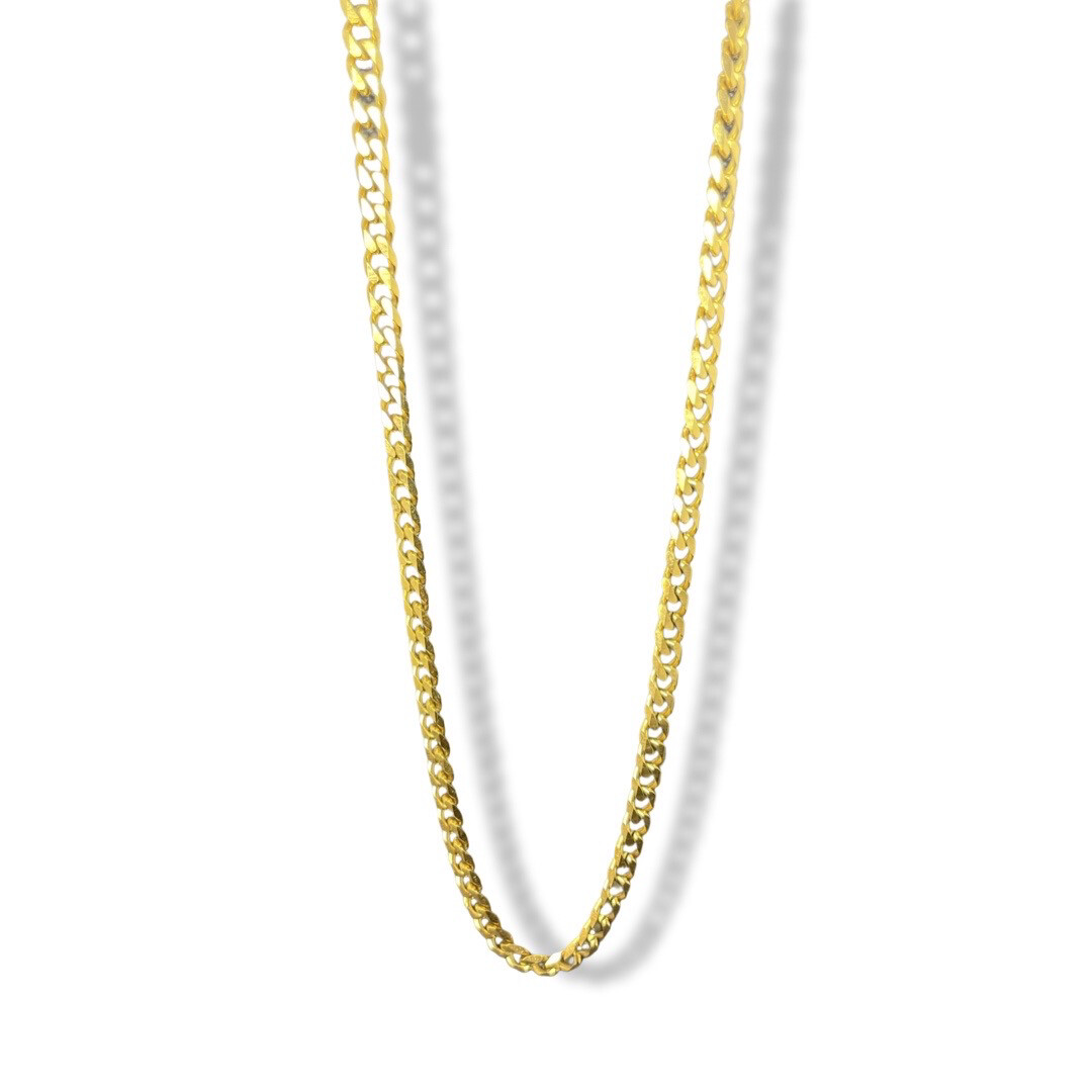 Cuban Chain  5mm (Gold)