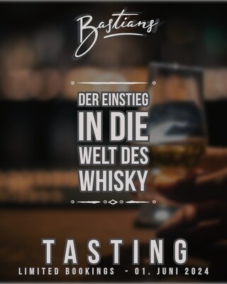 Whisky Tasting - 01.06.2024