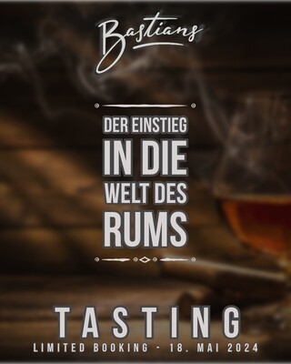 Rum Tasting - 18.05.2024