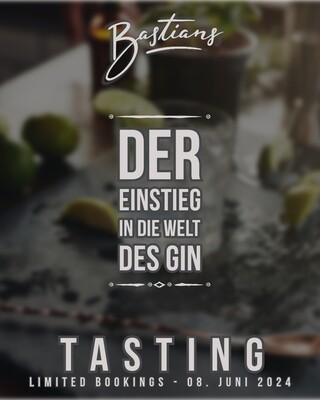 Gin Tasting - 11.05.2024