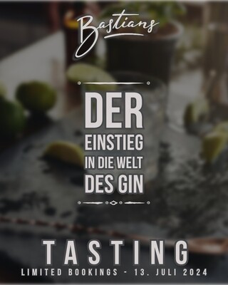 Gin Tasting - 12.07.2025