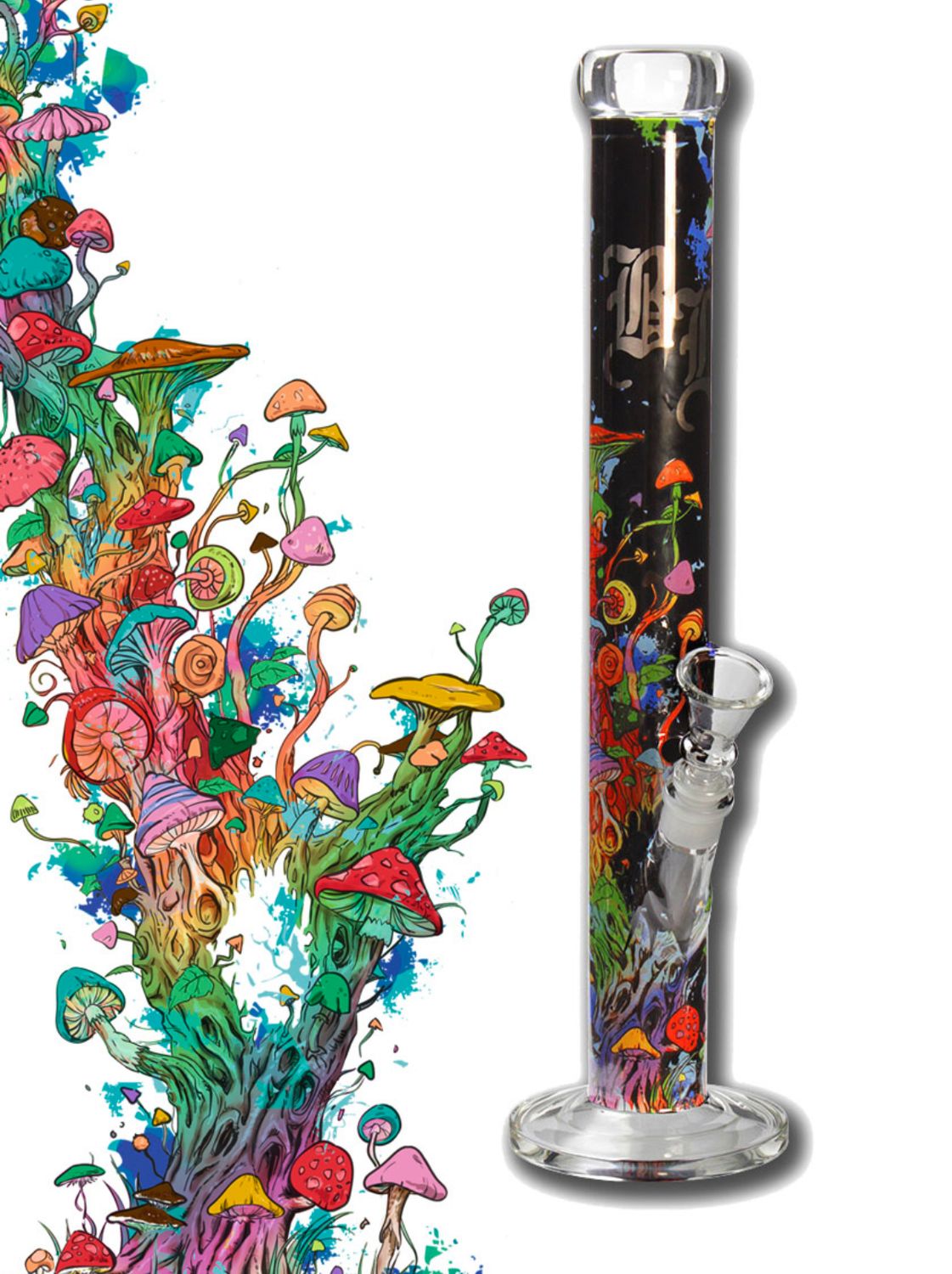 BL Mushroom Tree Glasbong