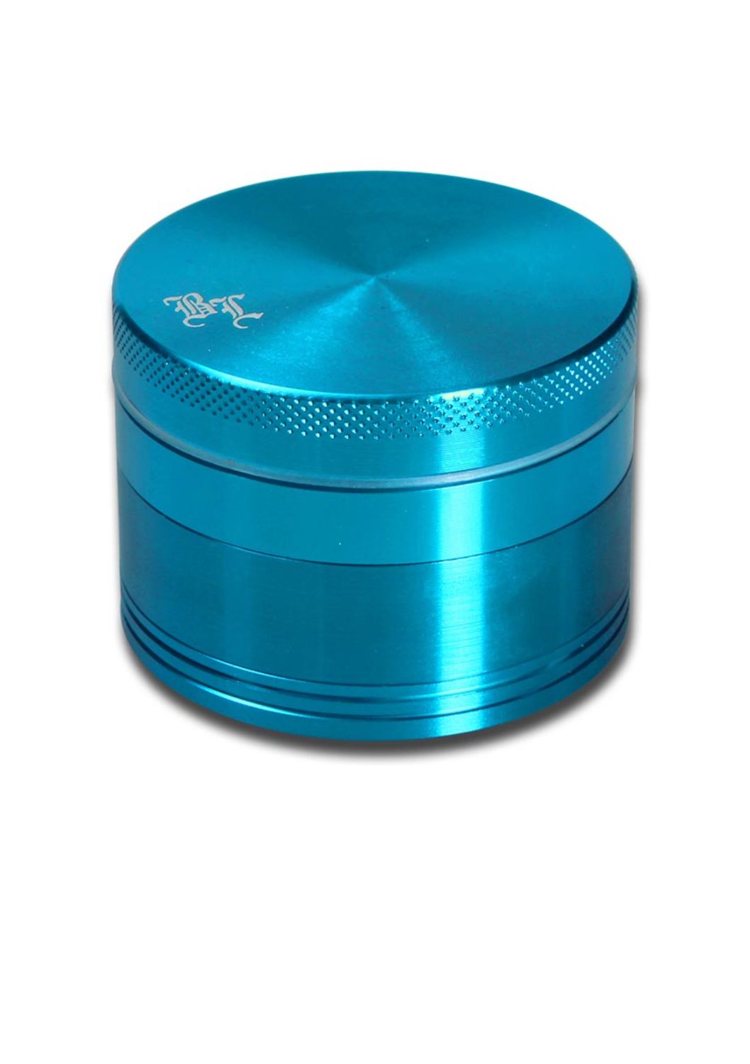BL Premium Al.-Grinder 4-tlg. mit Magnet Hellblau
