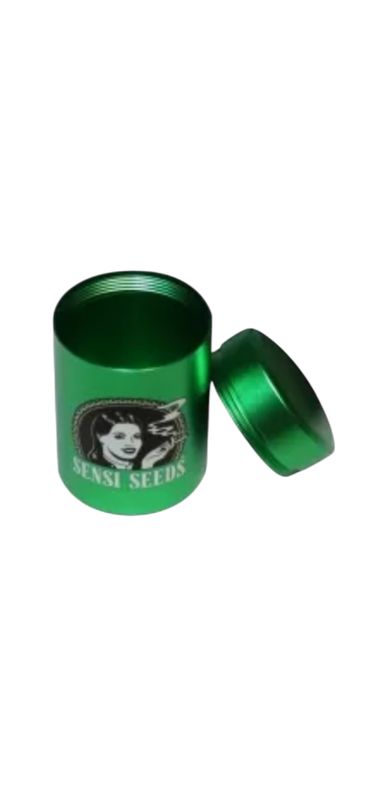 Sensi Seeds Aufbewahrungsbox aus Aluminium (Grün) Sensi Seeds Aufbewahrungsbox aus Aluminium (Grün)
