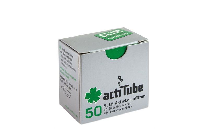 actiTube Aktivkohlefilter Slim