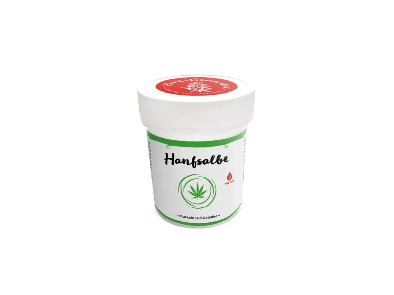 Hanfsalbe mit Chili für Muskeln und Gelenke 100 ml Hanfsalbe mit Chili für Muskeln und Gelenke 100 ml