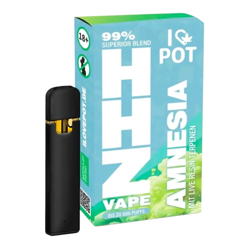 ILovePot HHZ Vape, 99% Superior Blend, 1ml Amnesia ILovePot HHZ Vape, 99% Superior Blend, 1ml Amnesia