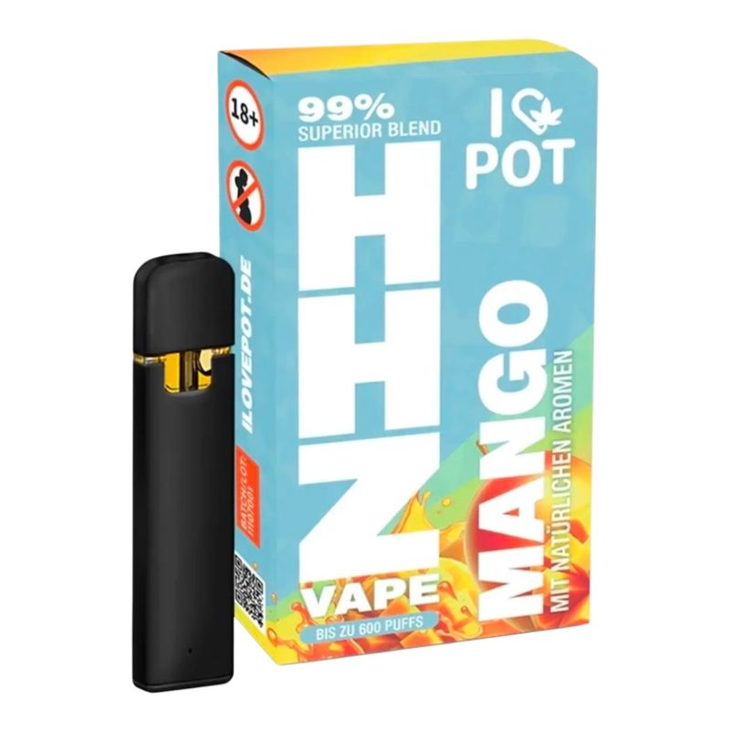 ILovePot HHZ Vape, 99% Superior Blend, 1ml Mango ILovePot HHZ Vape, 99% Superior Blend, 1ml Mango