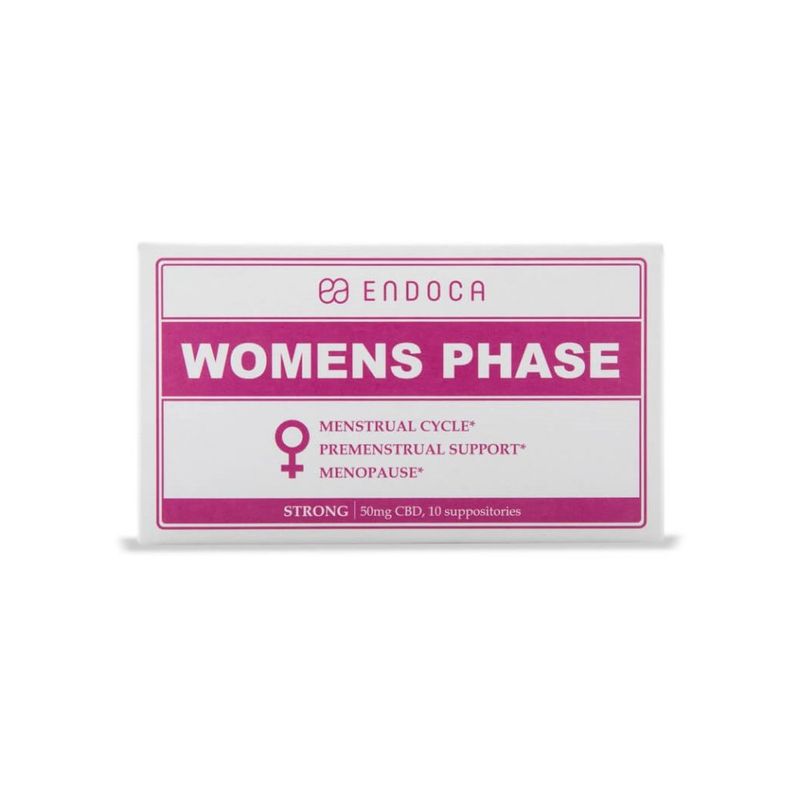Endoca Zäpfchen Womens Phase 500 mg CBD, 10 Stk Endoca Zäpfchen Womens Phase 500 mg CBD, 10 Stk
