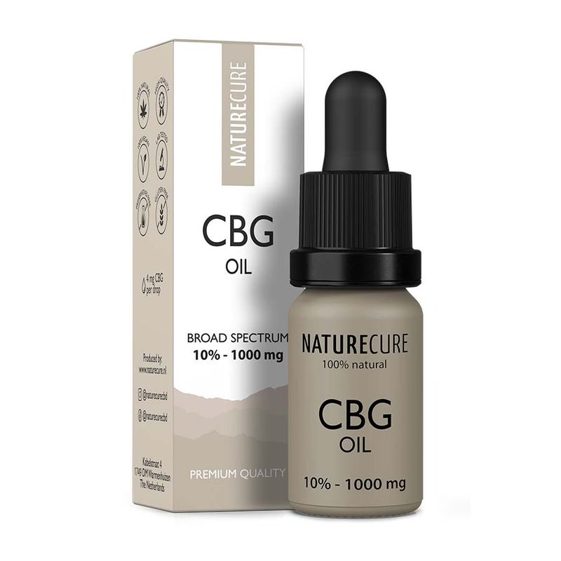 Nature Cure CBG Öl - 10% CBG, 1000mg, 10ml Nature Cure CBG Öl - 10% CBG, 1000mg, 10ml