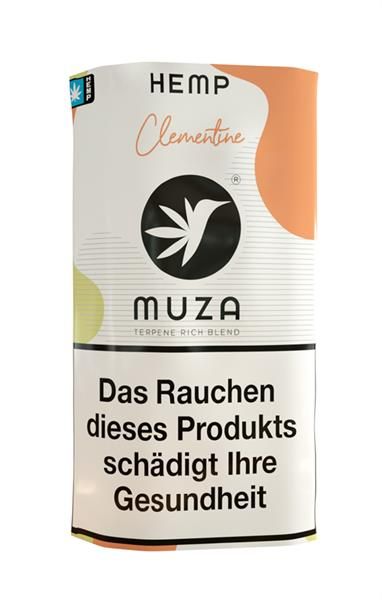 Muza HEMP Clementine – 10 g Kräutermischung mit Terpenen | Nikotinfrei