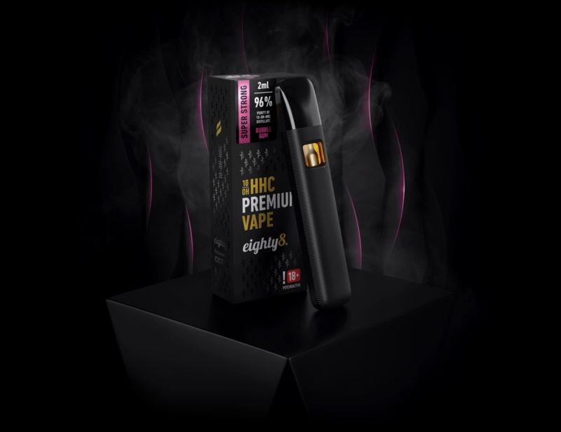 eighty8 Bubblegum 96 % 10-OH Vape Pen (0,5 ml) 99% eighty8 Bubblegum 96 % 10-OH Vape Pen (0,5 ml) 99%