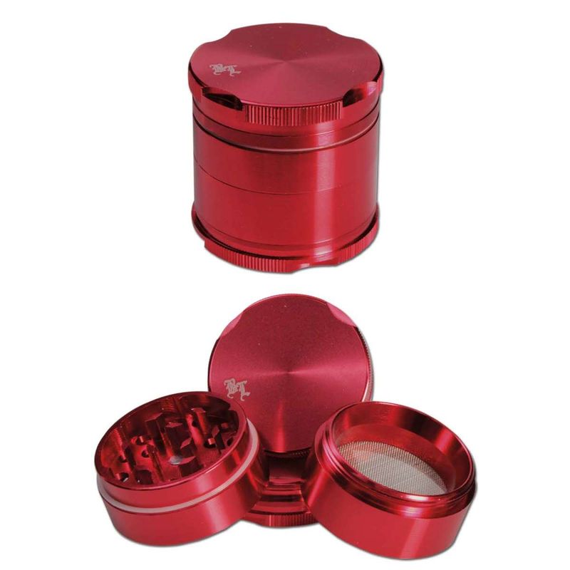 ? Black Leaf® NEW EDGE Mini Grinder – 4-teilig, violett ? Black Leaf® NEW EDGE Mini Grinder – 4-teilig, violett