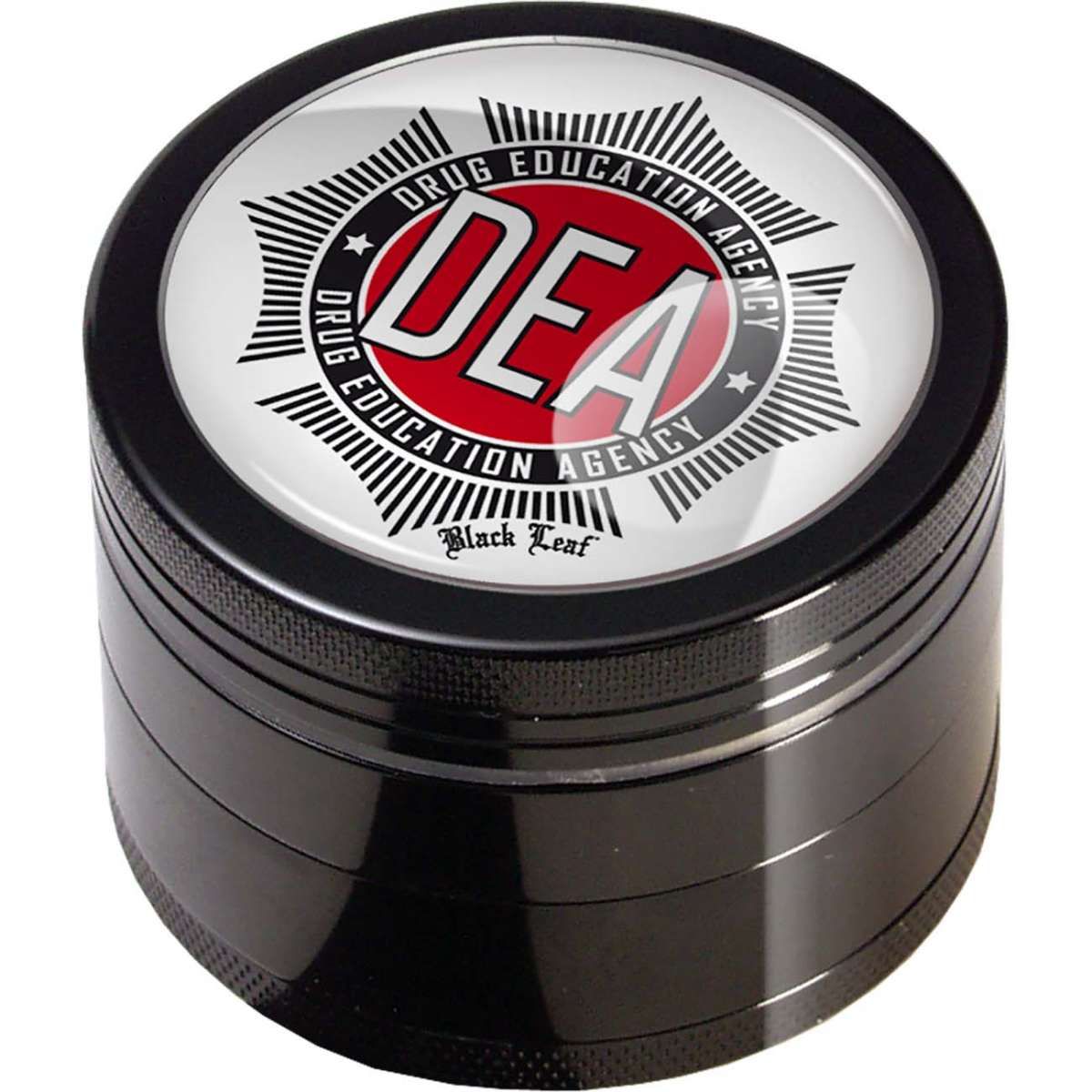 ? Black Leaf® Grinder – DEA Edition (schwarz) ? Black Leaf® Grinder – DEA Edition (schwarz)