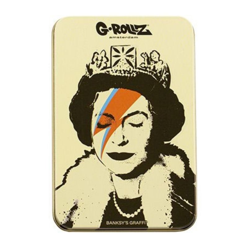 G-Rollz | Banksy’s Graffiti Storage Box – Queen Edition (13,5 × 8,5 × 3 cm)